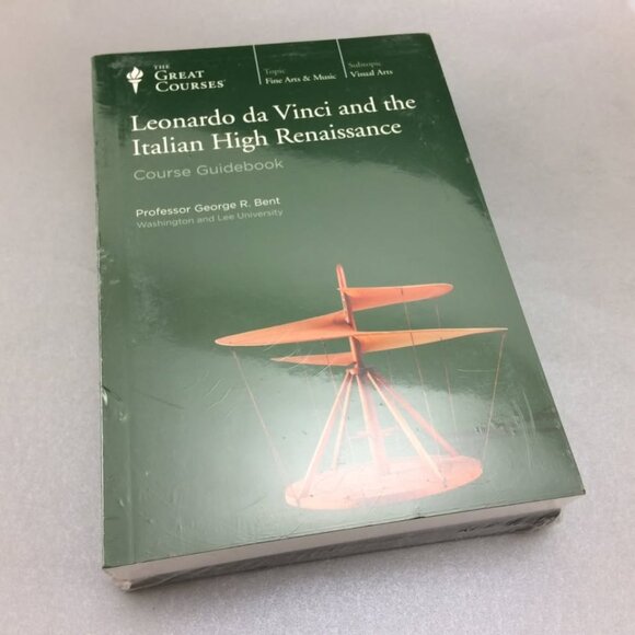 Great Courses Leonardo da Vinci Italian High Renaissance DVDs & Course Guidebook - Picture 1 of 8